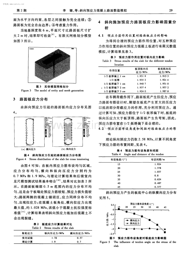 斜向预应力混凝土路面数值模拟.pdf_第3页