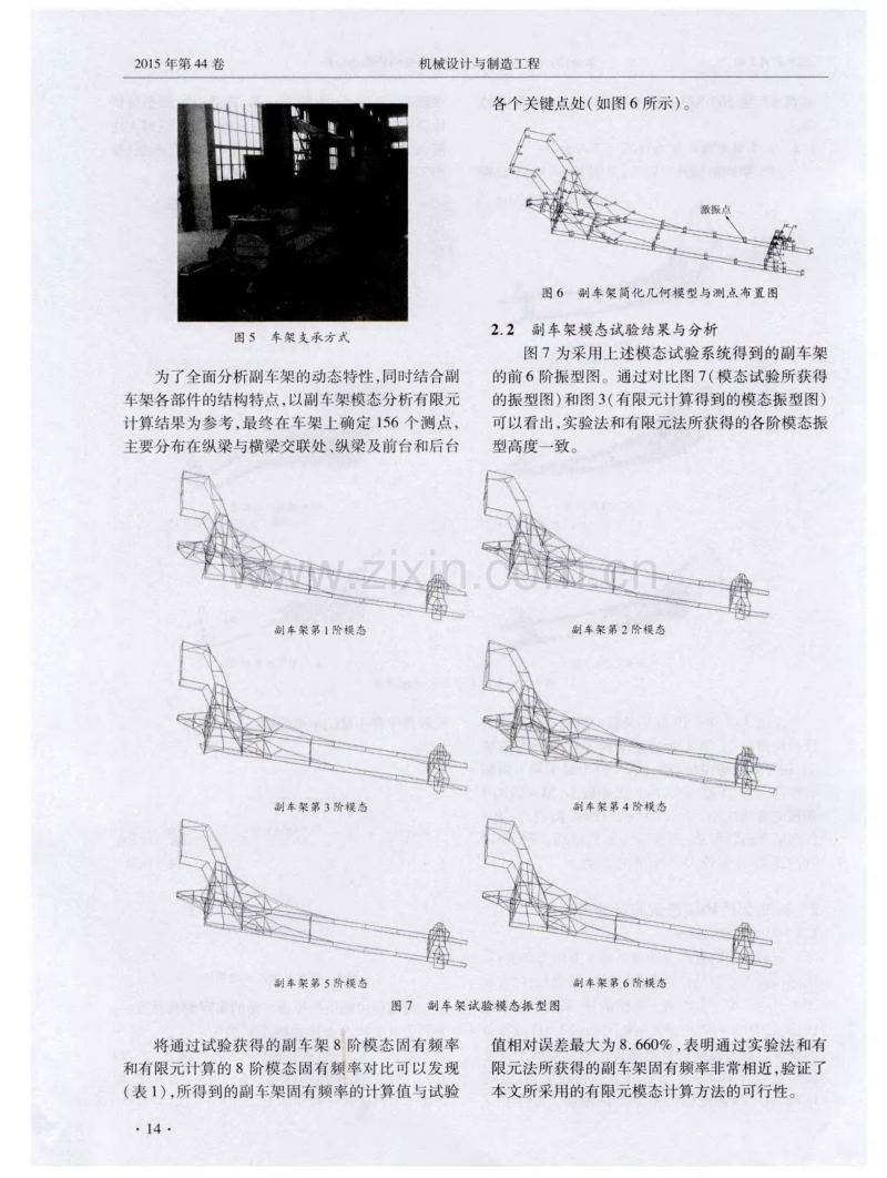 混凝土搅拌运输车副车架结构模态分析.pdf_第3页