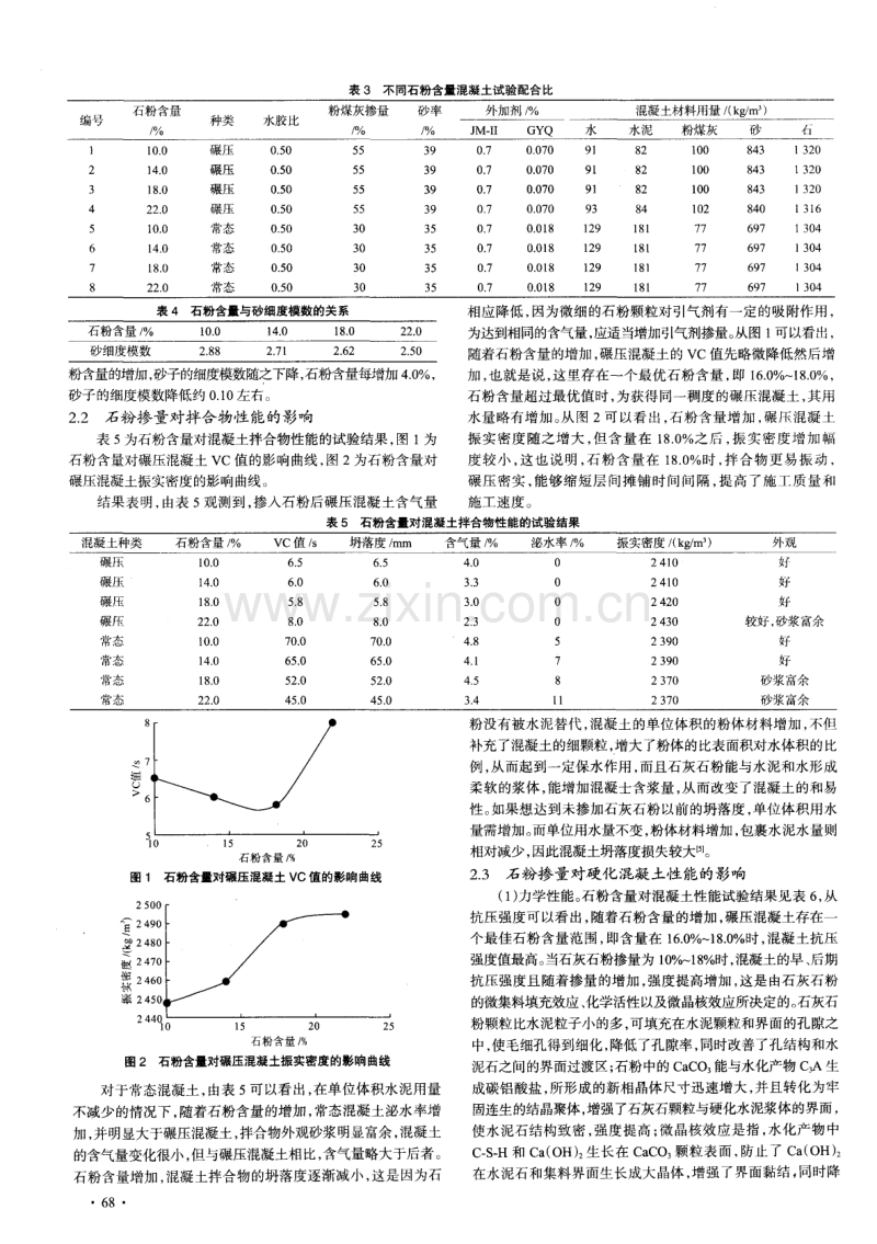 砂中石灰石粉掺量对混凝土性能研究.pdf_第2页