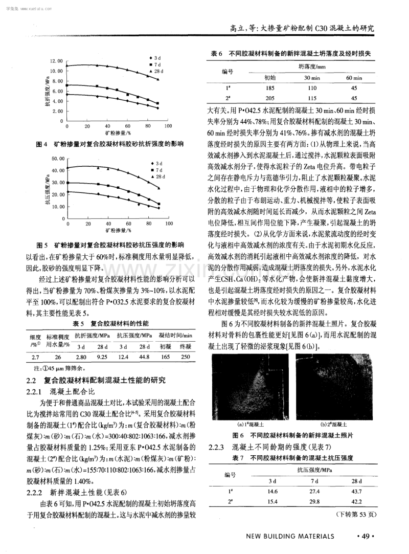 大掺量矿粉配制C30混凝土的研究.pdf_第3页