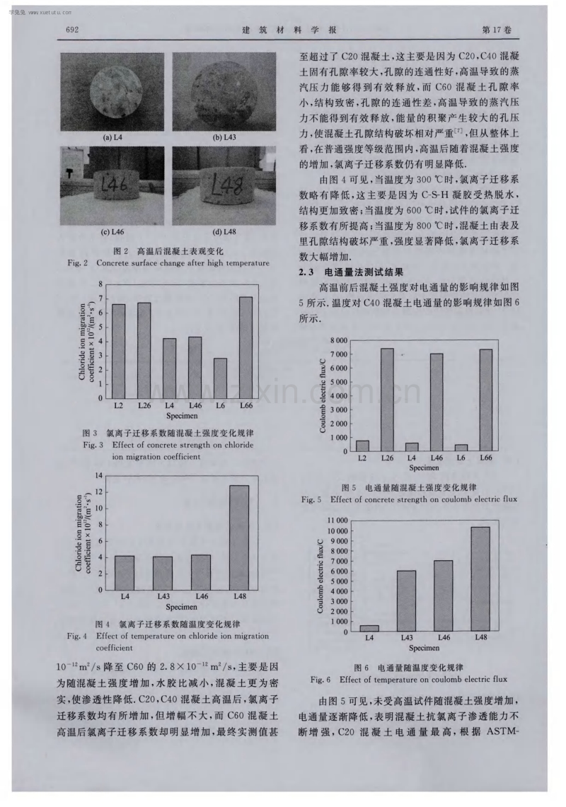 高温后混凝土抗氯离子渗透性能的试验研究.pdf_第3页