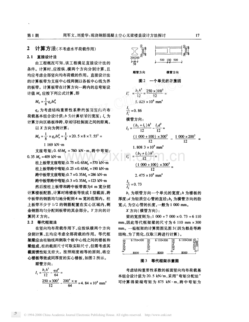 现浇钢筋混凝土空心无梁楼盖设计方法探讨.pdf_第2页