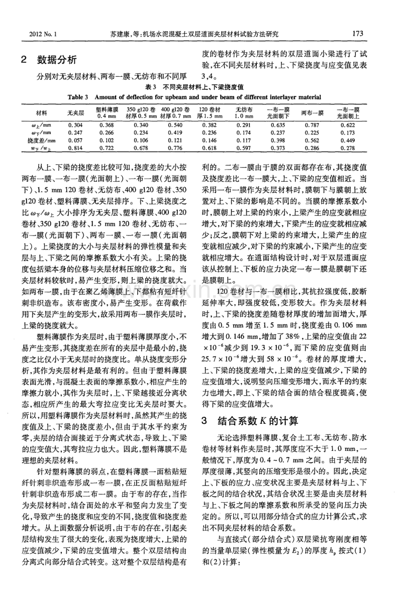 机场水泥混凝土双层道面夹层材料试验方法研究.pdf_第3页