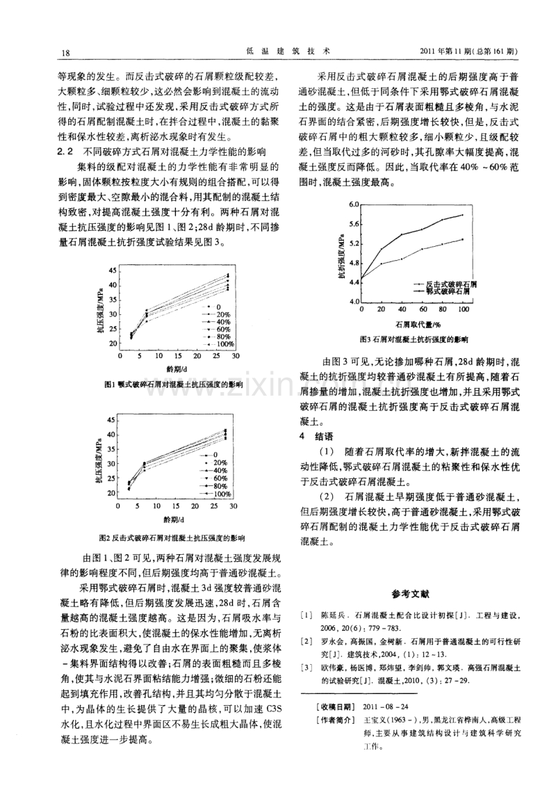 破碎方式对石屑混凝土力学性能的影响.pdf_第2页