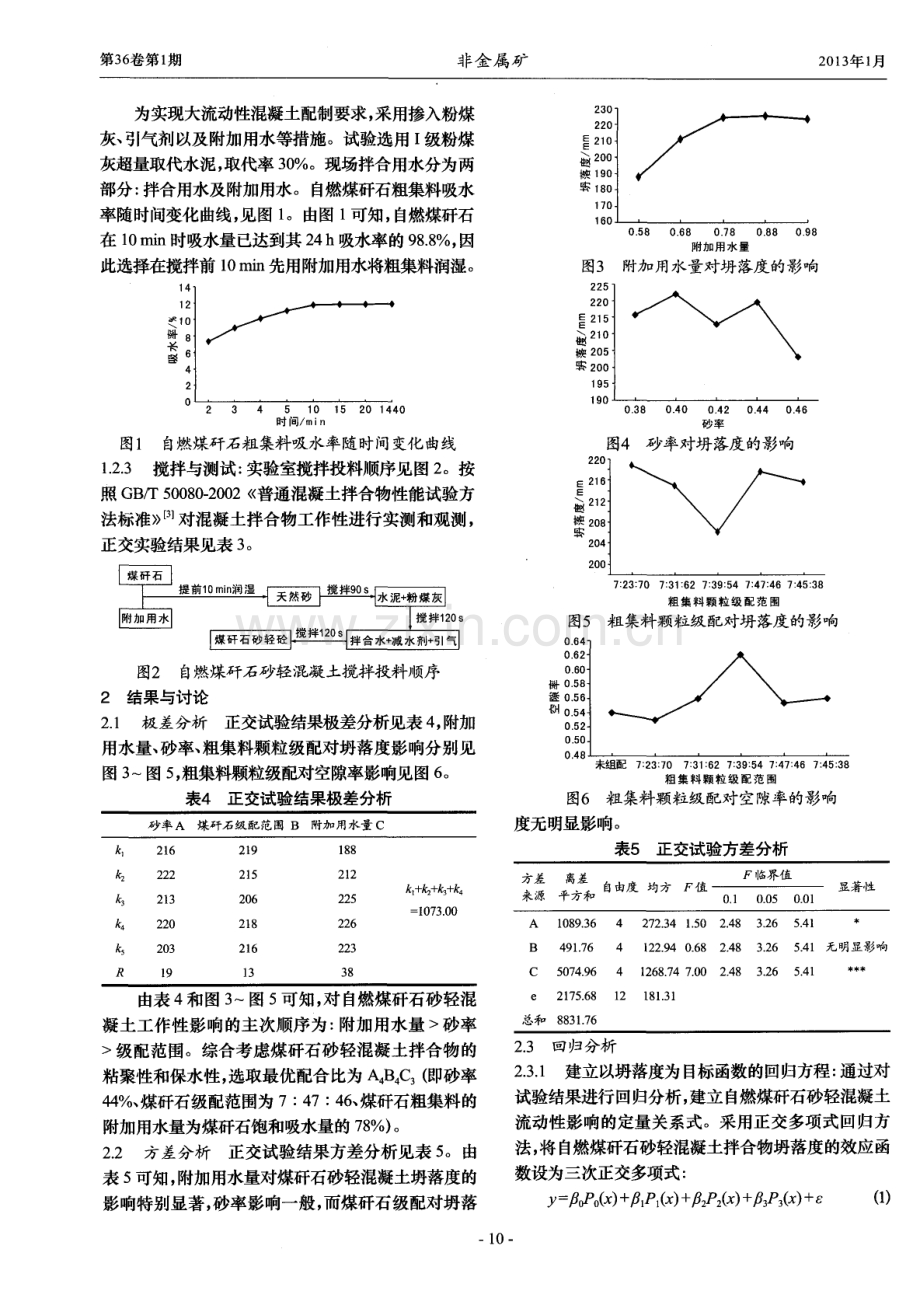 自燃煤矸石粗集料特性对混凝土拌合物工作性影响研究.pdf_第3页