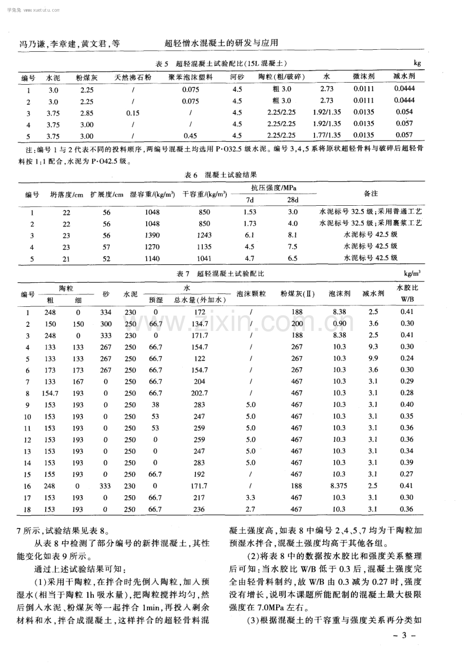 超轻憎水混凝土的研发与应用.pdf_第3页