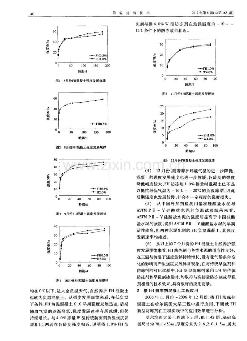 新型超低掺量防冻剂混凝土工程应用.pdf_第2页