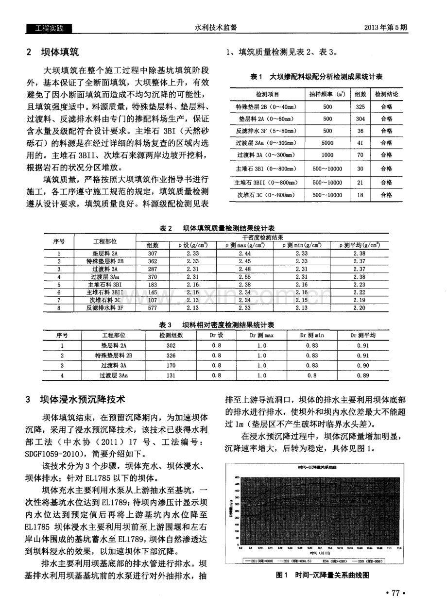 减少寒冷干燥地区堆石坝面板混凝土裂缝的系统技术.pdf_第2页