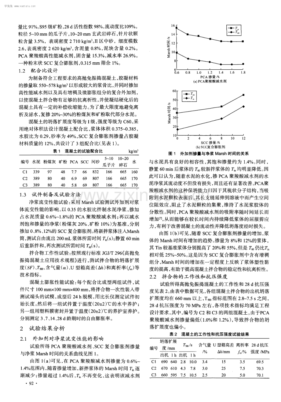 高抛免振捣混凝土研究及其工程应用.pdf_第2页