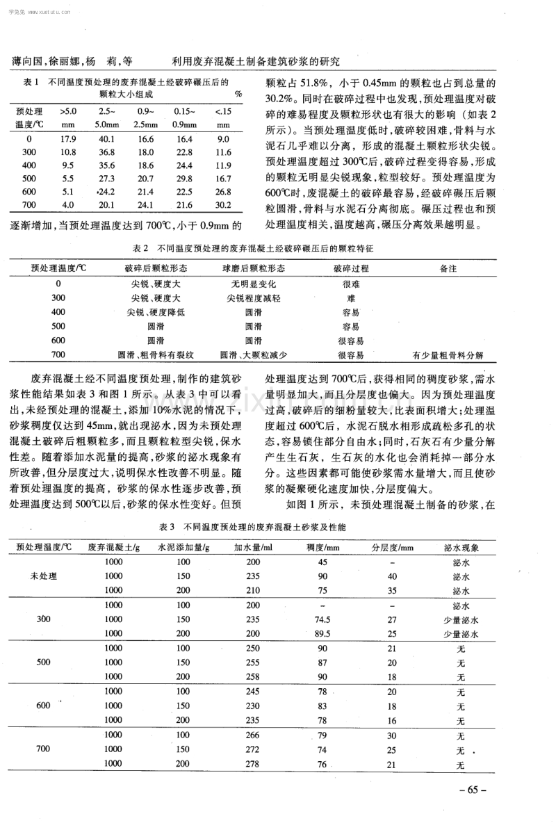 利用废弃混凝土制备建筑砂浆的研究.pdf_第2页