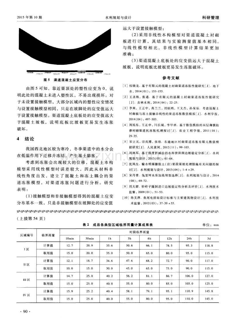 混凝土衬砌板渠道冻胀非线性数值模拟.pdf_第3页