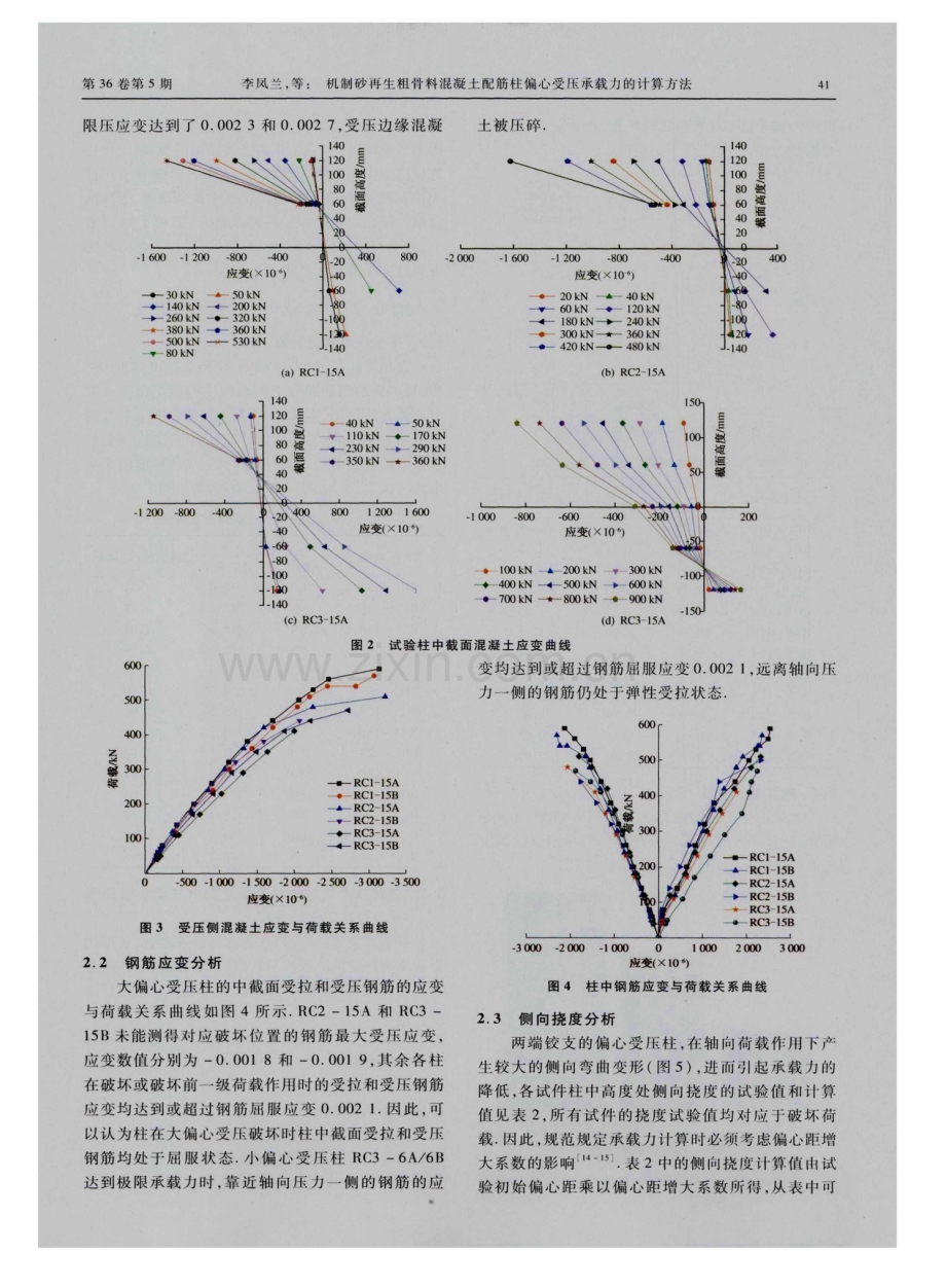 机制砂再生粗骨料混凝土配筋柱偏心受压承载力的计算方法.pdf_第3页