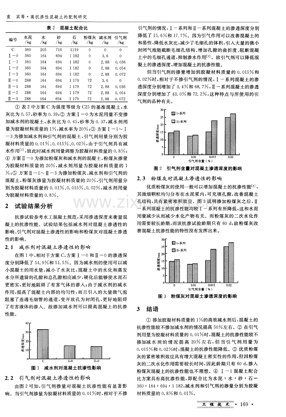 高抗渗性混凝土的配制研究.pdf_第2页