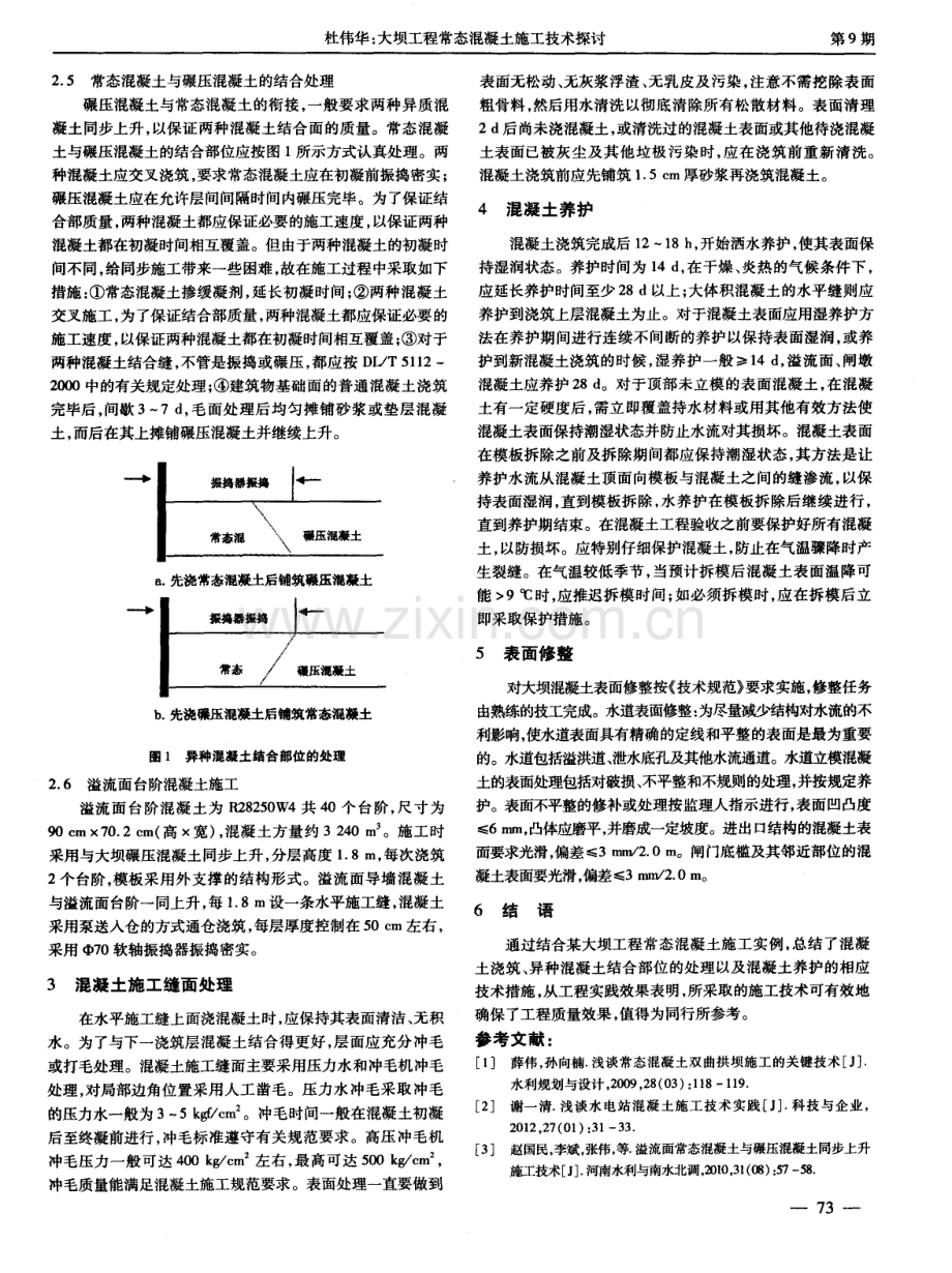 大坝工程常态混凝土施工技术探讨.pdf_第2页