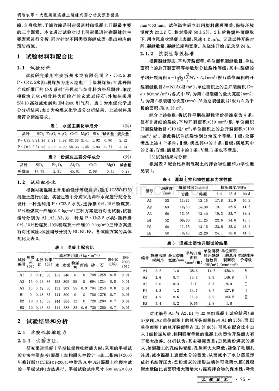 大型渠道混凝土裂缝成因分析及预防措施.pdf_第2页