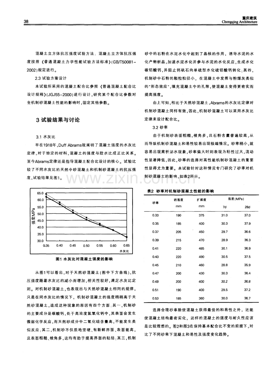 配合比参数对全机制砂混凝土性能的影响研究.pdf_第2页