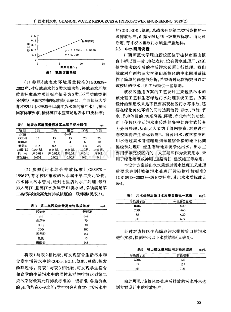 广西师范大学生态校园水环境分析.pdf_第2页