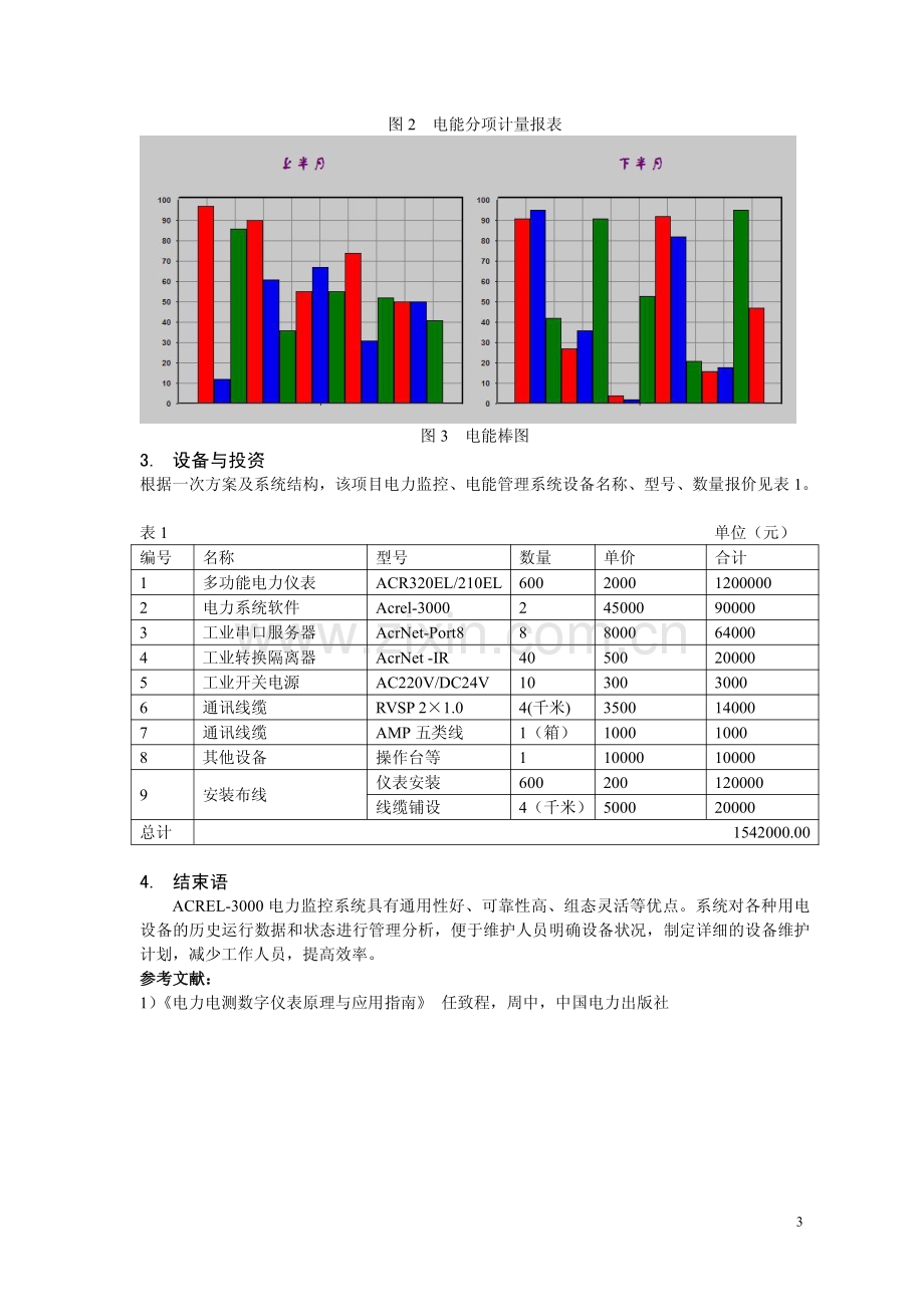 浅谈苏州创业园二期电力监控与电能管理系统设计.pdf_第3页