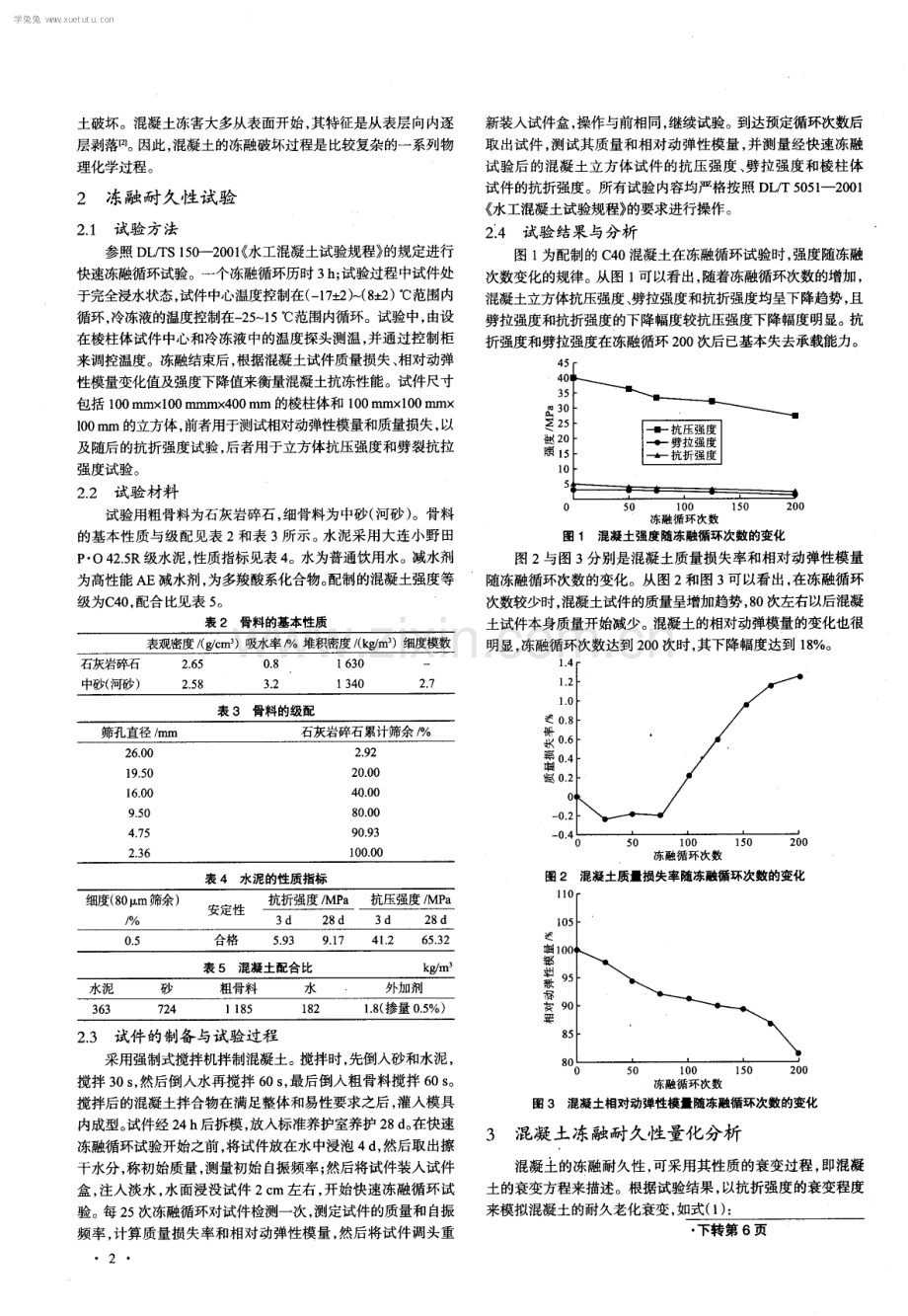 混凝土冻融耐久性量化分析.pdf_第2页