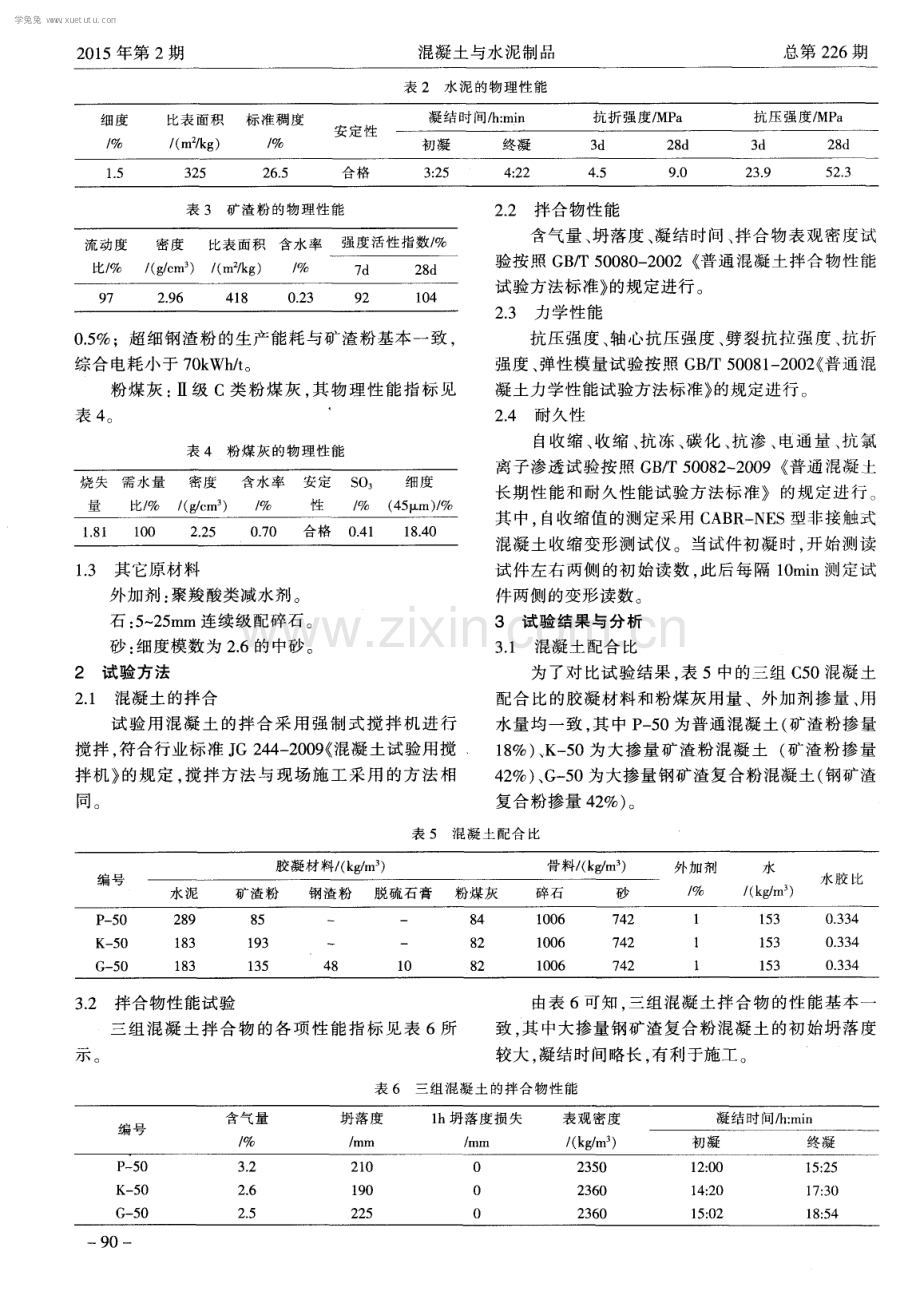 大掺量钢矿渣复合粉混凝土基本性能试验研究.pdf_第2页