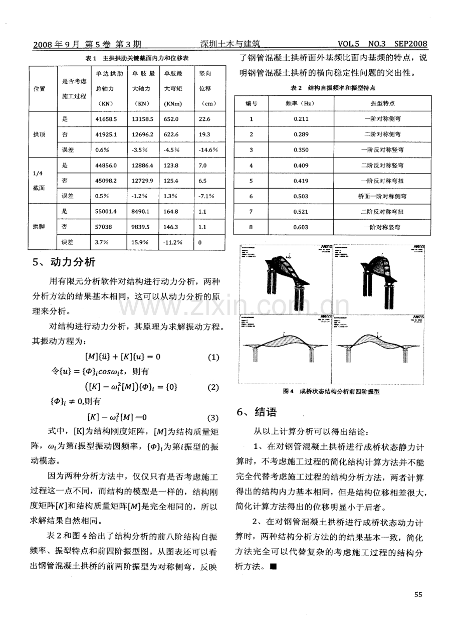 主跨368米钢管混凝土拱桥空间有限元分析.pdf_第3页