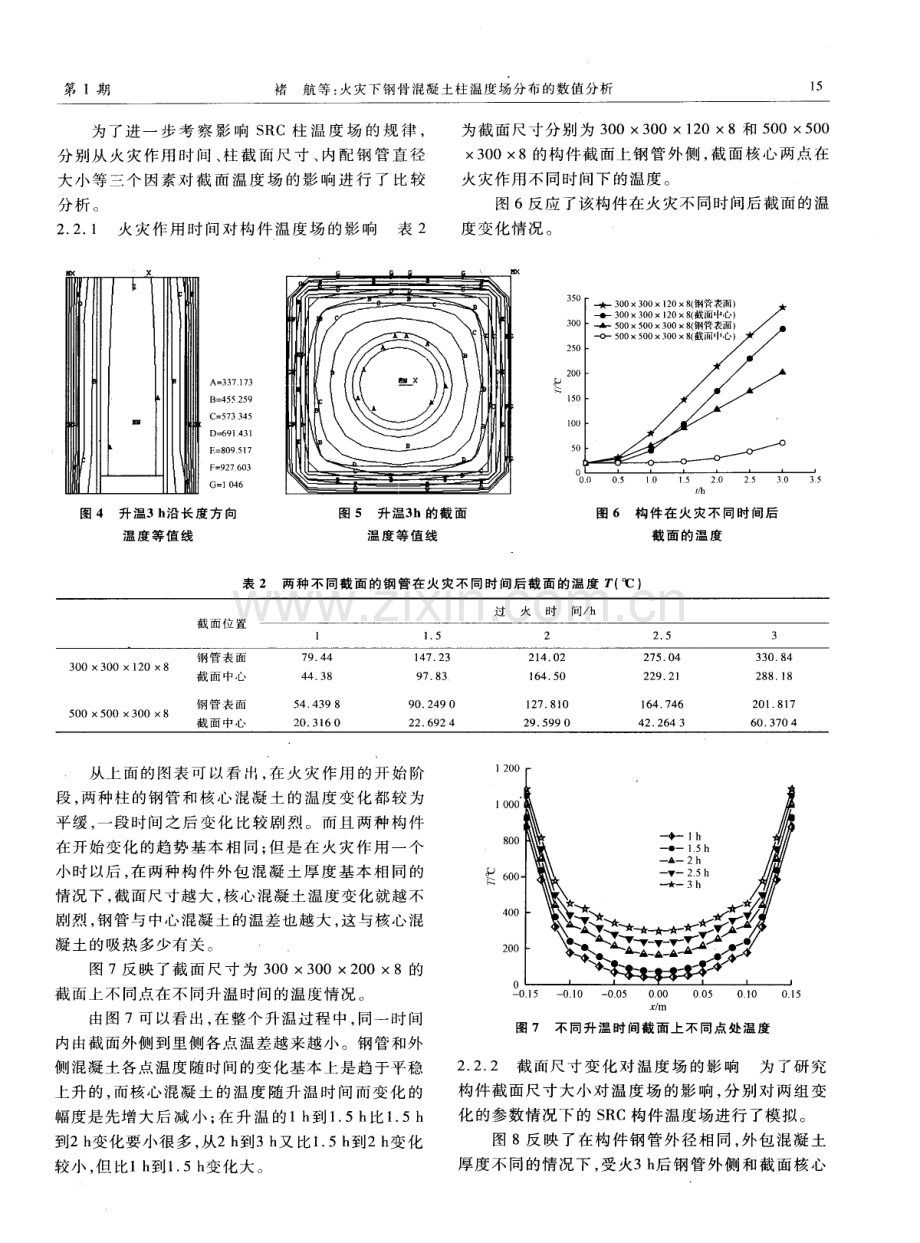 火灾下钢骨混凝土柱温度场分布的数值分析.pdf_第3页