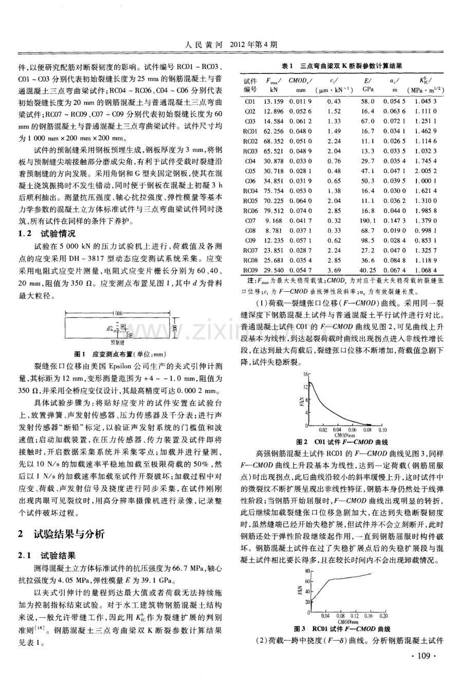 钢筋混凝土断裂参数试验研究.pdf_第2页