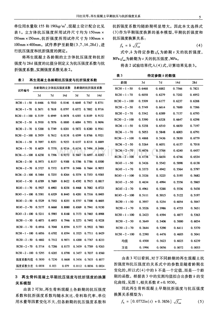 再生混凝土早期抗压与抗折强度关系.pdf_第2页