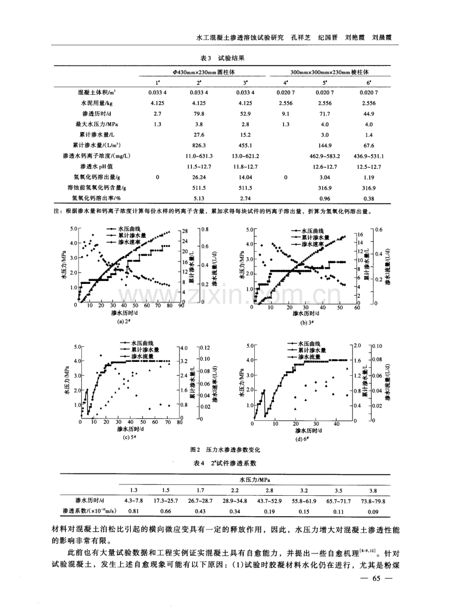 水工混凝土渗透溶蚀试验研究.pdf_第3页