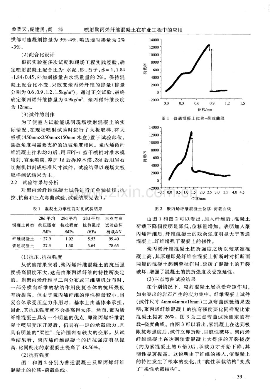 喷射聚丙烯纤维混凝土在矿业工程中的应用.pdf_第2页