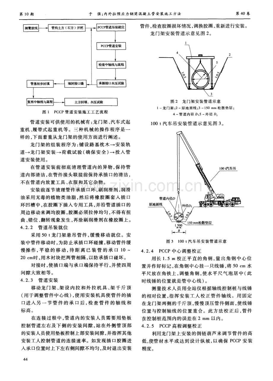 内外拉预应力钢筒混凝土管安装施工方法.pdf_第2页