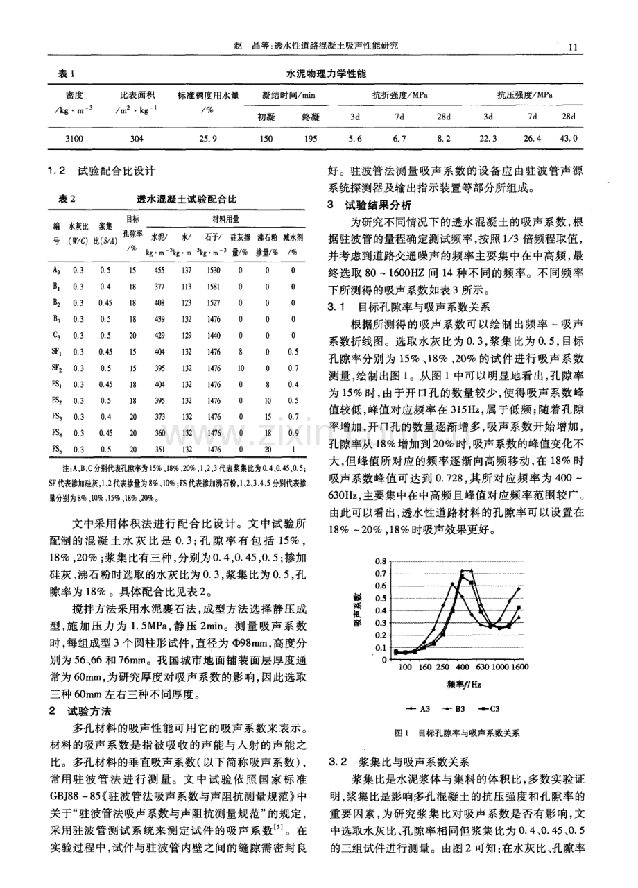 透水性道路混凝土吸声性能研究.pdf_第2页