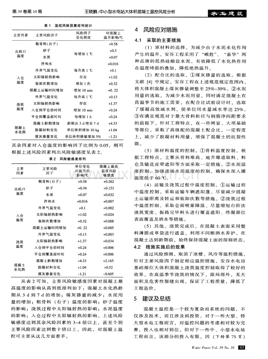 中小型水电站大体积混凝土温控风险分析.pdf_第3页