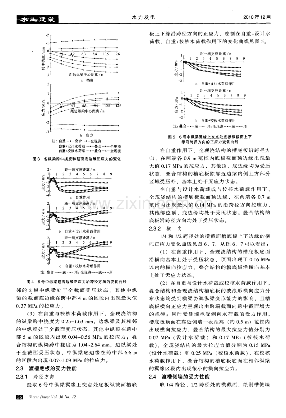 宽浅式渡槽预应力混凝土多纵梁叠合结构设计.pdf_第3页