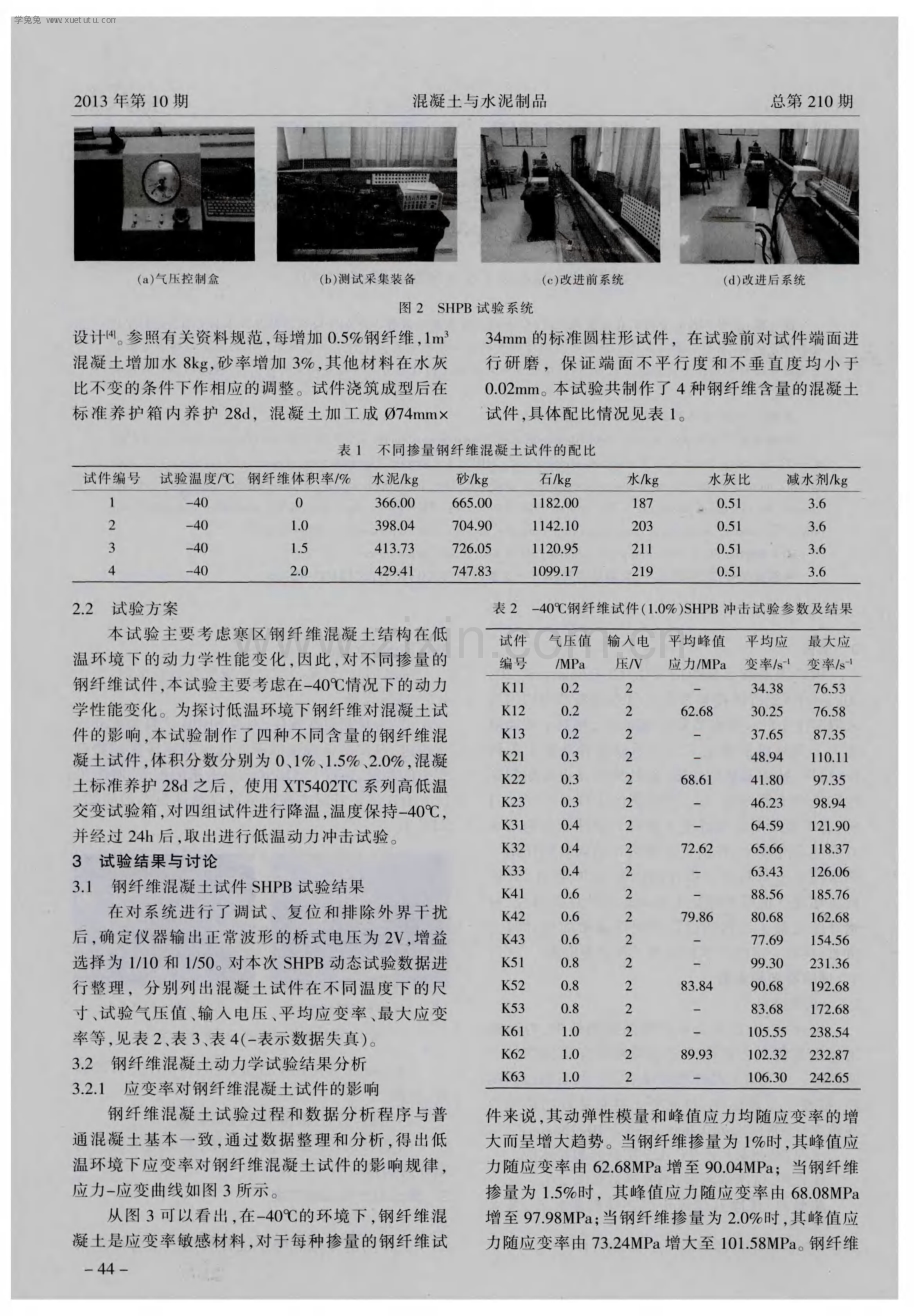 低温下钢纤维混凝土SHPB试验研究.pdf_第2页