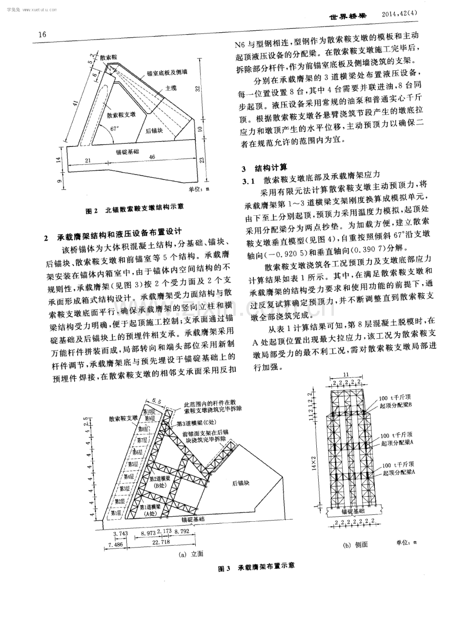 超高大坡度散索鞍支墩混凝土施工控制技术.pdf_第2页