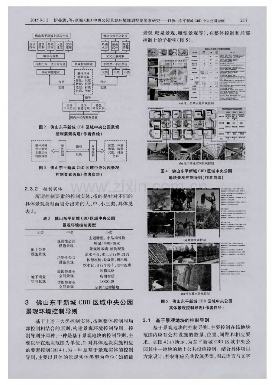 新城CBD中央公园景观环境规划控制要素研究——以佛山东平新城CBD中央公园为例.pdf_第3页