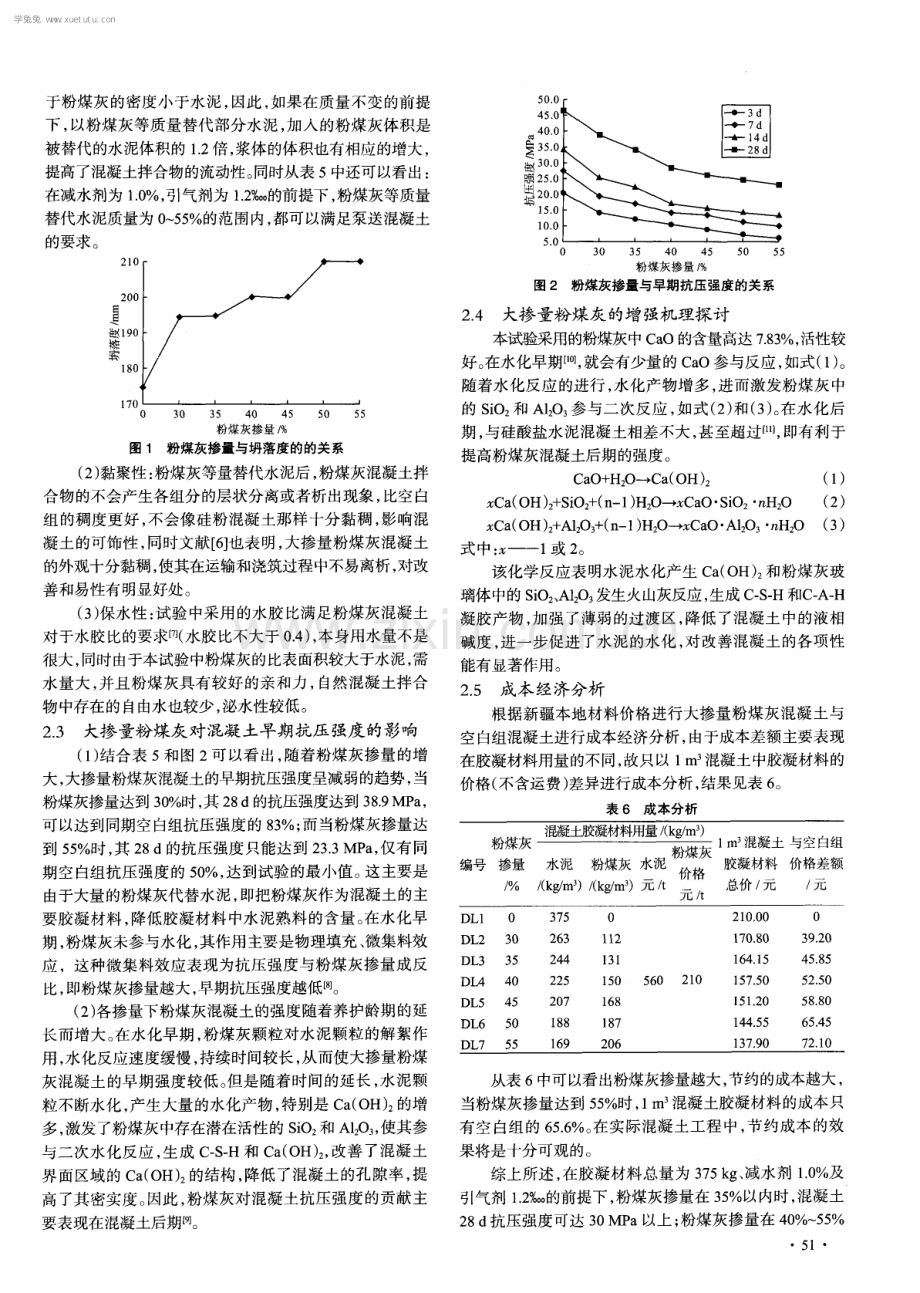 大掺量粉煤灰泵送混凝土早期抗压强度的试验研究.pdf_第3页