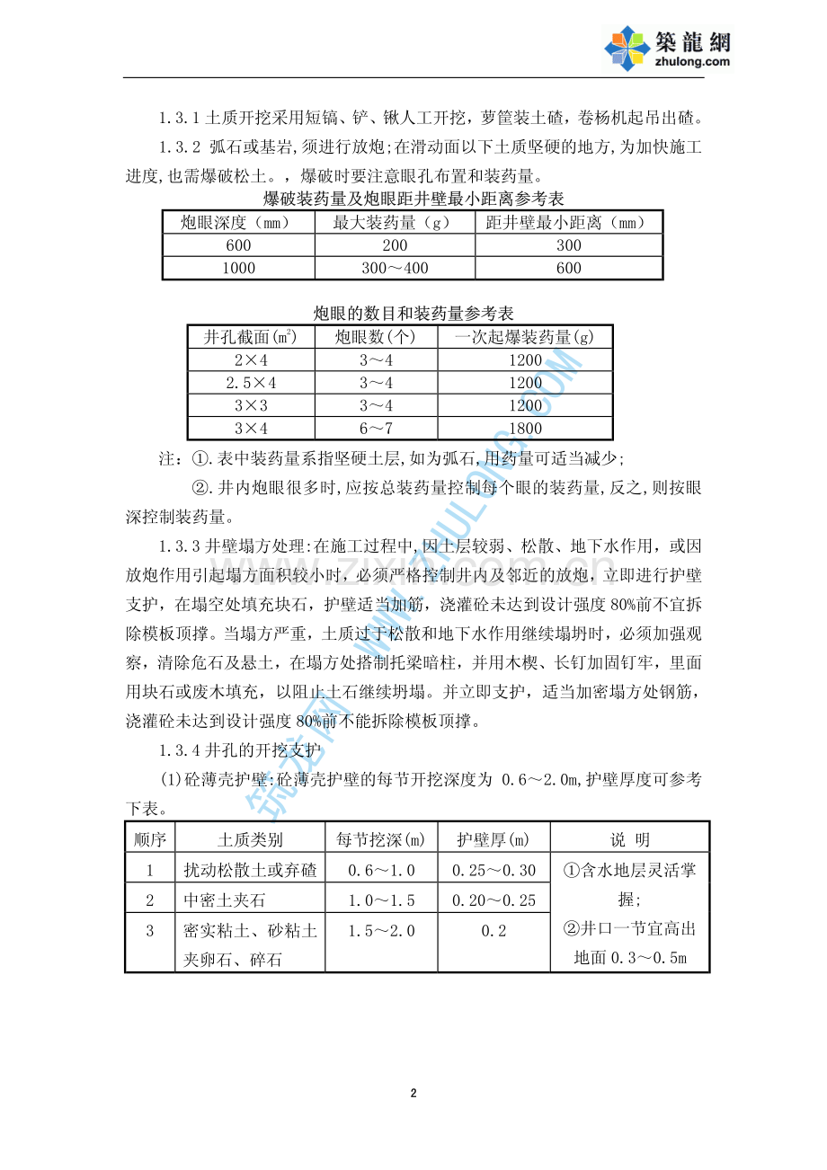 挖孔抗滑桩施工组织设计.pdf_第2页