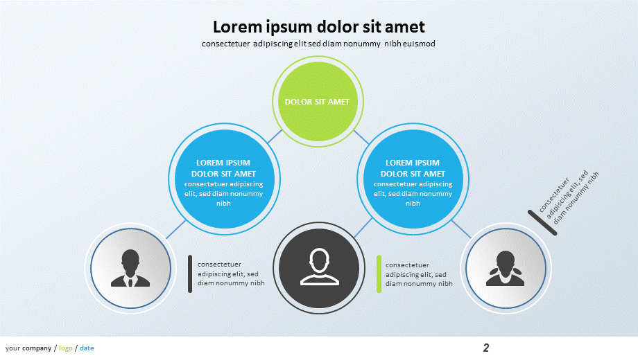 绿蓝黑撞色季度工作总结PPT模板.ppt_第3页