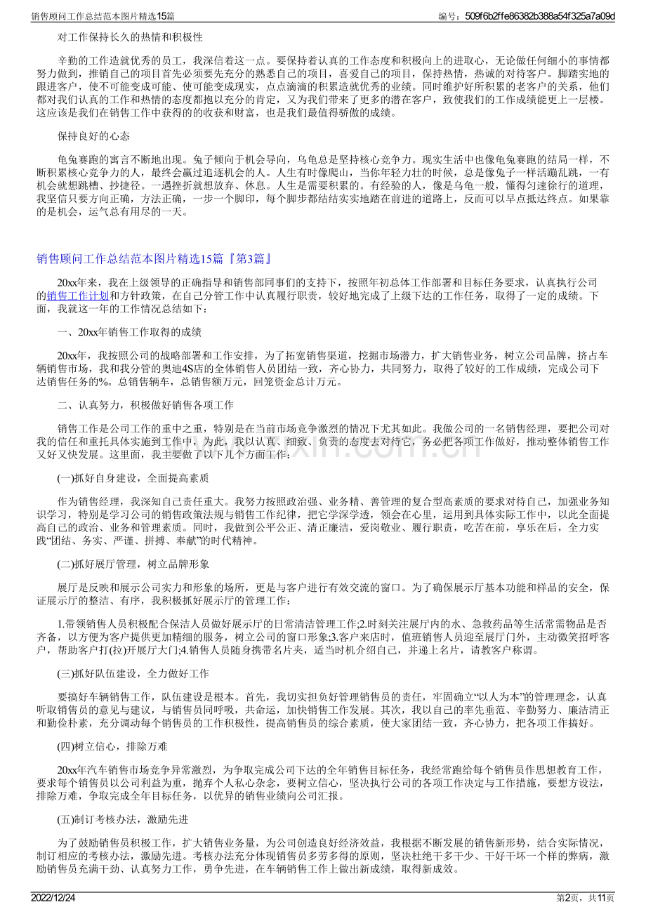 销售顾问工作总结范本图片精选15篇.pdf_第2页