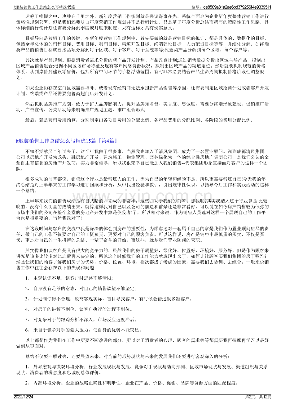 it服装销售工作总结怎么写精选15篇.pdf_第2页