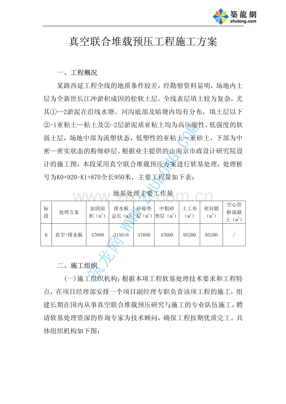 真空联合堆载预压工程施工方案.pdf_第1页