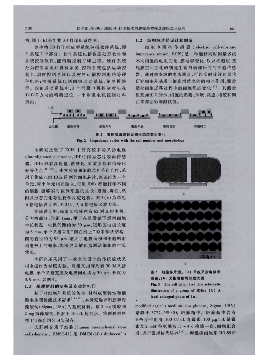 基于细胞3D打印技术的肿瘤药物筛选细胞芯片研究.pdf_第3页