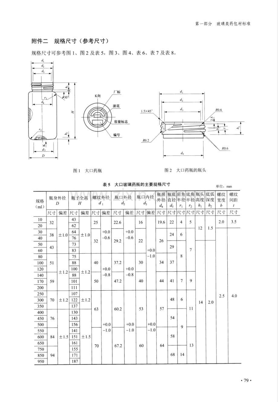 YBB00052004-2015 硼硅玻璃模制药瓶.pdf_第3页