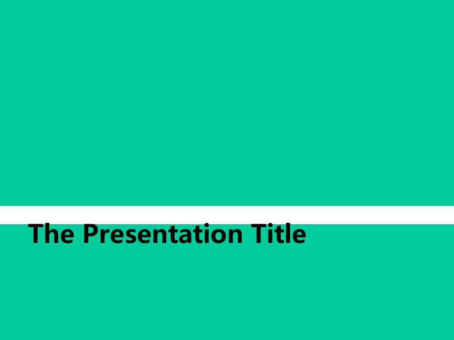 绿色简约工作汇报总结演示PPT模板.ppt_第1页