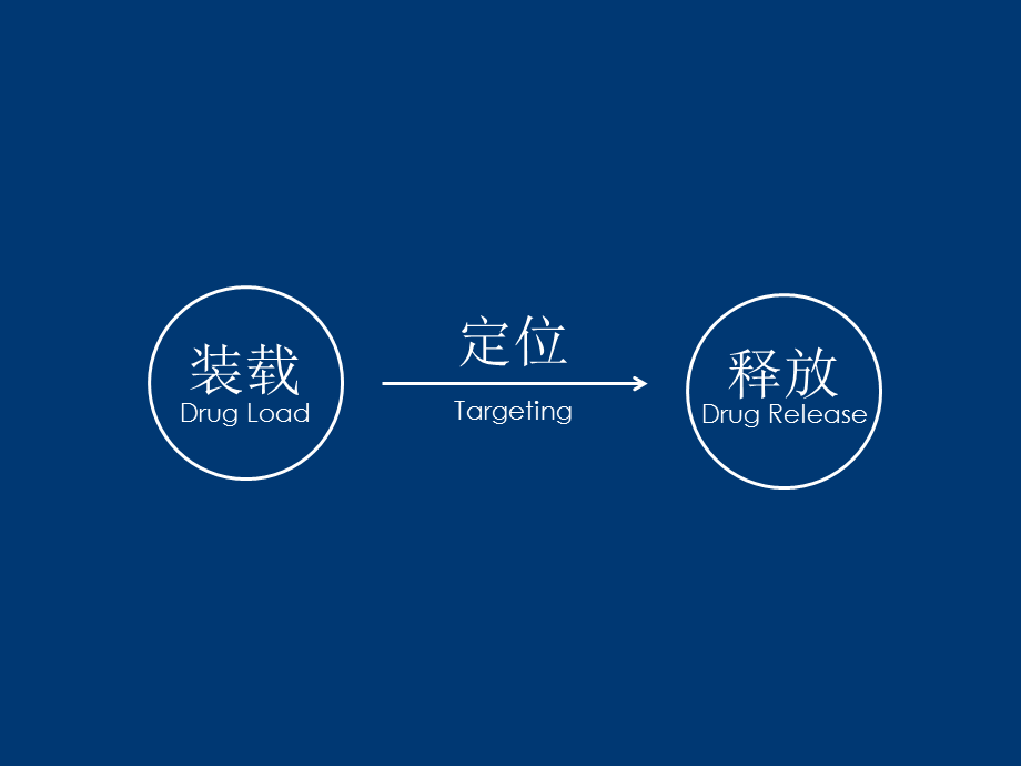 蓝色背景简约科技医疗医学基于大分子的肿瘤靶向药物控释PPT模板.pptx_第2页