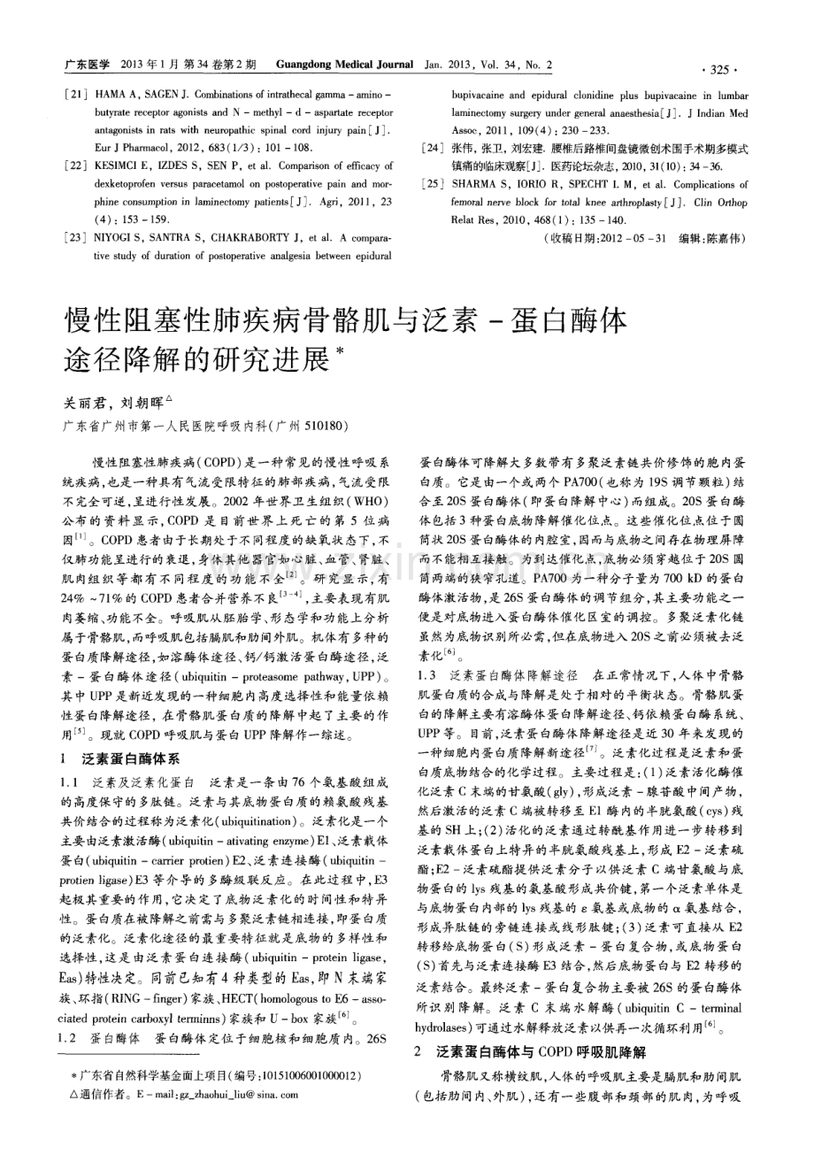 骨科围手术期多模式镇痛治疗的进展（杨朝晖 熊剑）.pdf_第3页