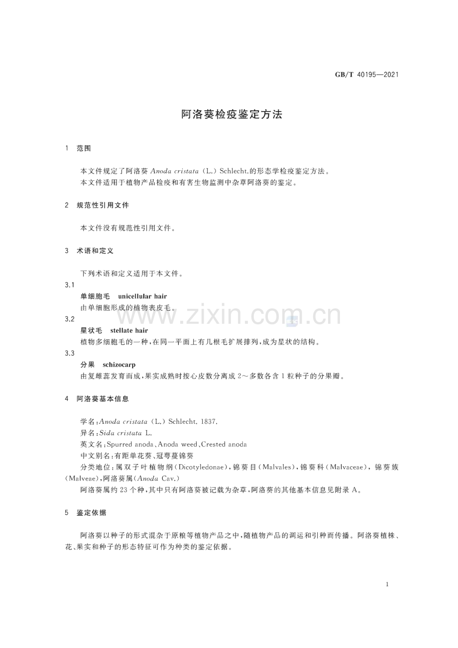 GB∕T 40195-2021 阿洛葵检疫鉴定方法.pdf_第3页