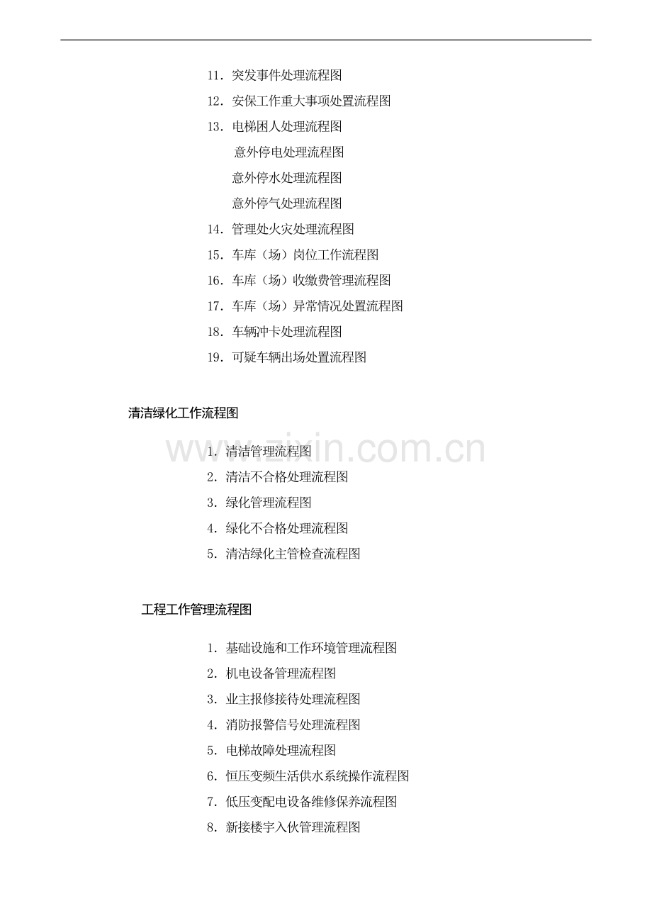 物业管理公司工作流程图(doc 54页).docx_第2页